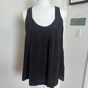 Black Sleeveless Women's Top